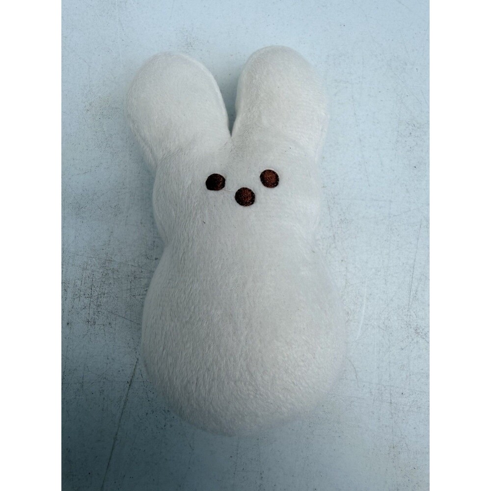 PEEPS White Bunny Plush 6.5” Easter Marshmallow Candy Stuffed Animal No Tags P17